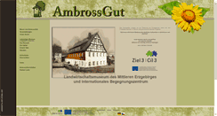 Desktop Screenshot of ambrossgut.com