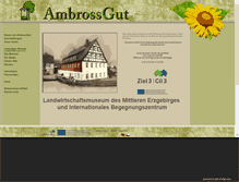 Tablet Screenshot of ambrossgut.com
